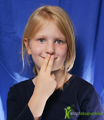 Unter der Nase